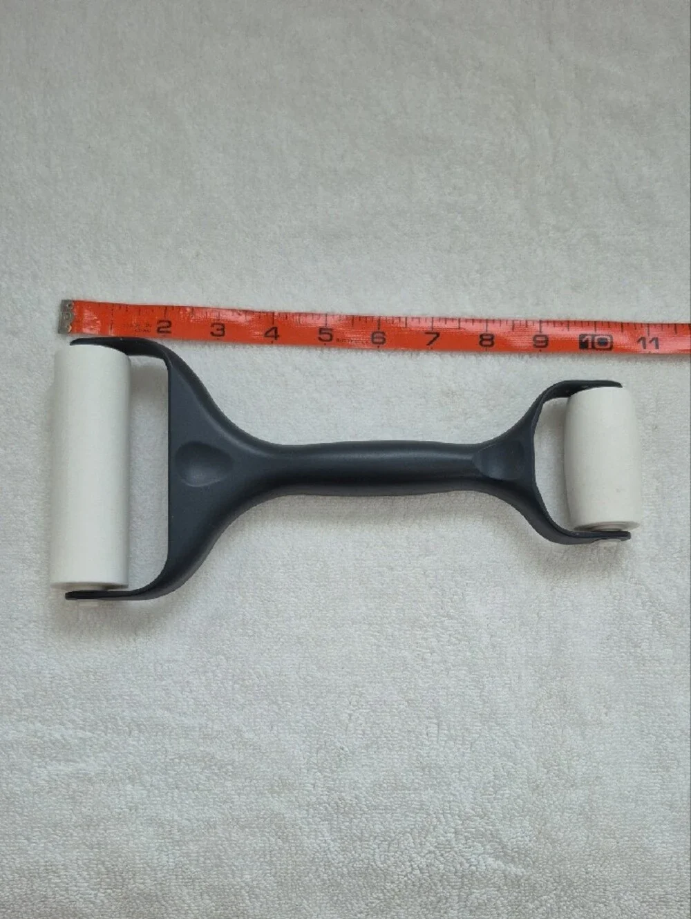 Pampered Chef Baker's Hand Roller two roller sizes Used On Doughs Or Pies